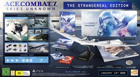 Ace Combat 7: Skies Unknown Strangereal Ed. w/Figurine, Artbook, Pin&Patch