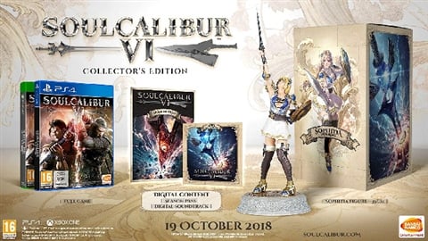 Soul Calibur VI Collector's Ed. w/Figurine (No DLC)