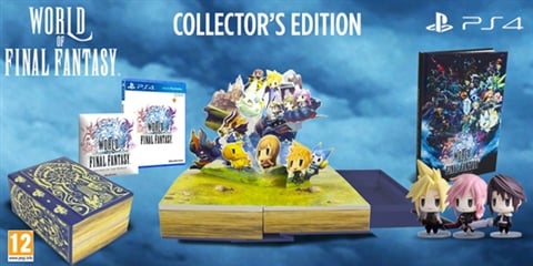 World of Final Fantasy Collector's Ed. w/Figurines, Artbook & OST (No DLC)