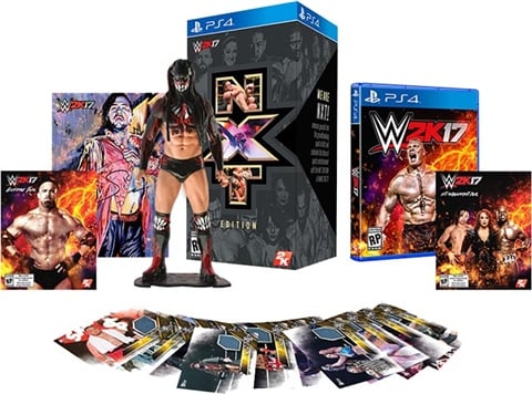 WWE 2K17: NXT Ed. w/Figurine, Ring Canvas & Lithograph (No DLC)