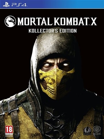 Mortal Kombat X Kollector's Ed. w/Statue, Comic & Steel Card (No DLC)