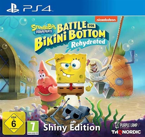 Spongebob SquarePants: Battle for... Shiny Edition (Figure, 6 Lithographs)